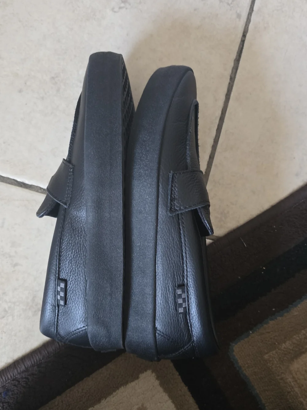 Vans Black Men's Slip-On Loafers